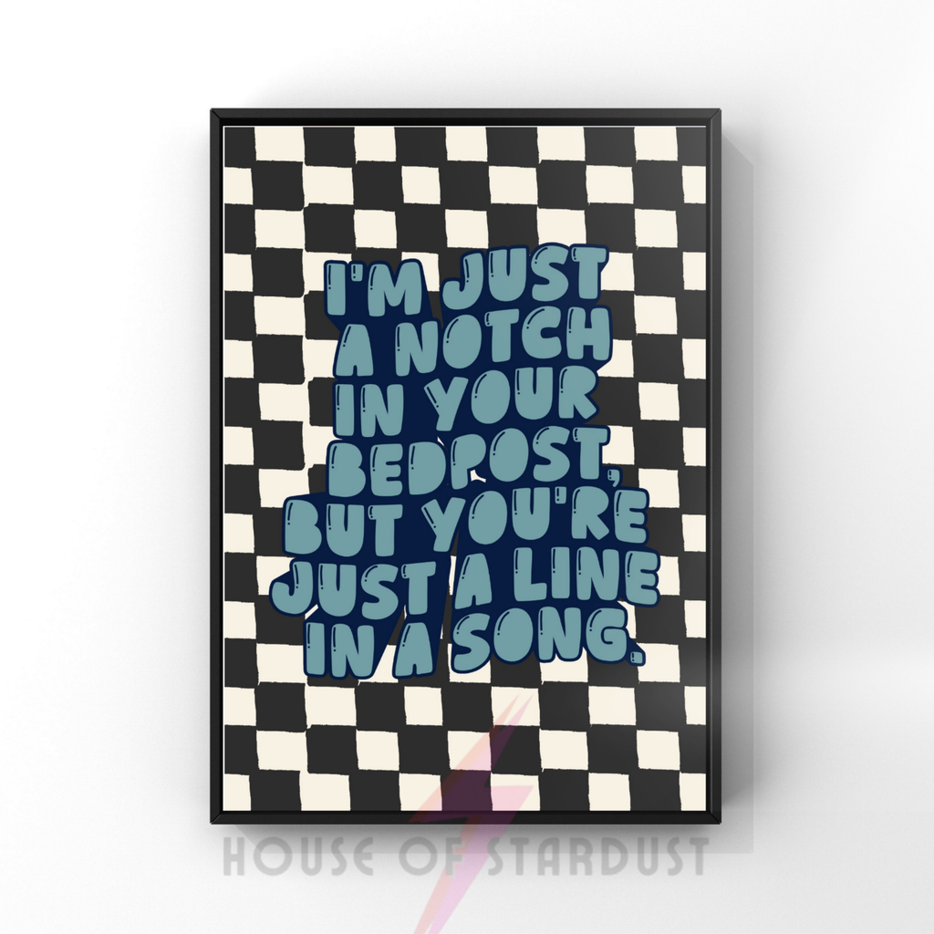 sugar | Fall out boy Inspired emo Music Print