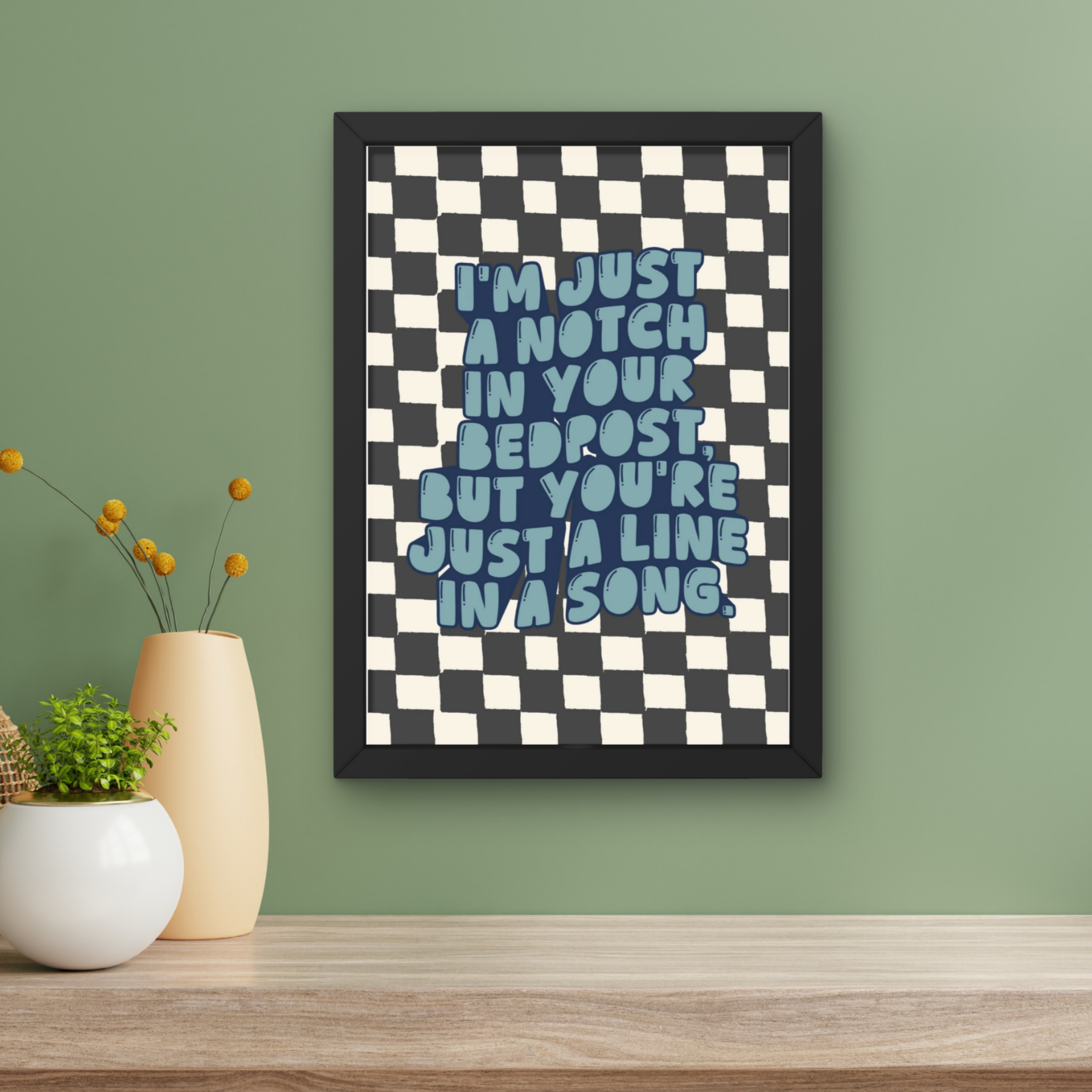 sugar | Fall out boy Inspired emo Music Print