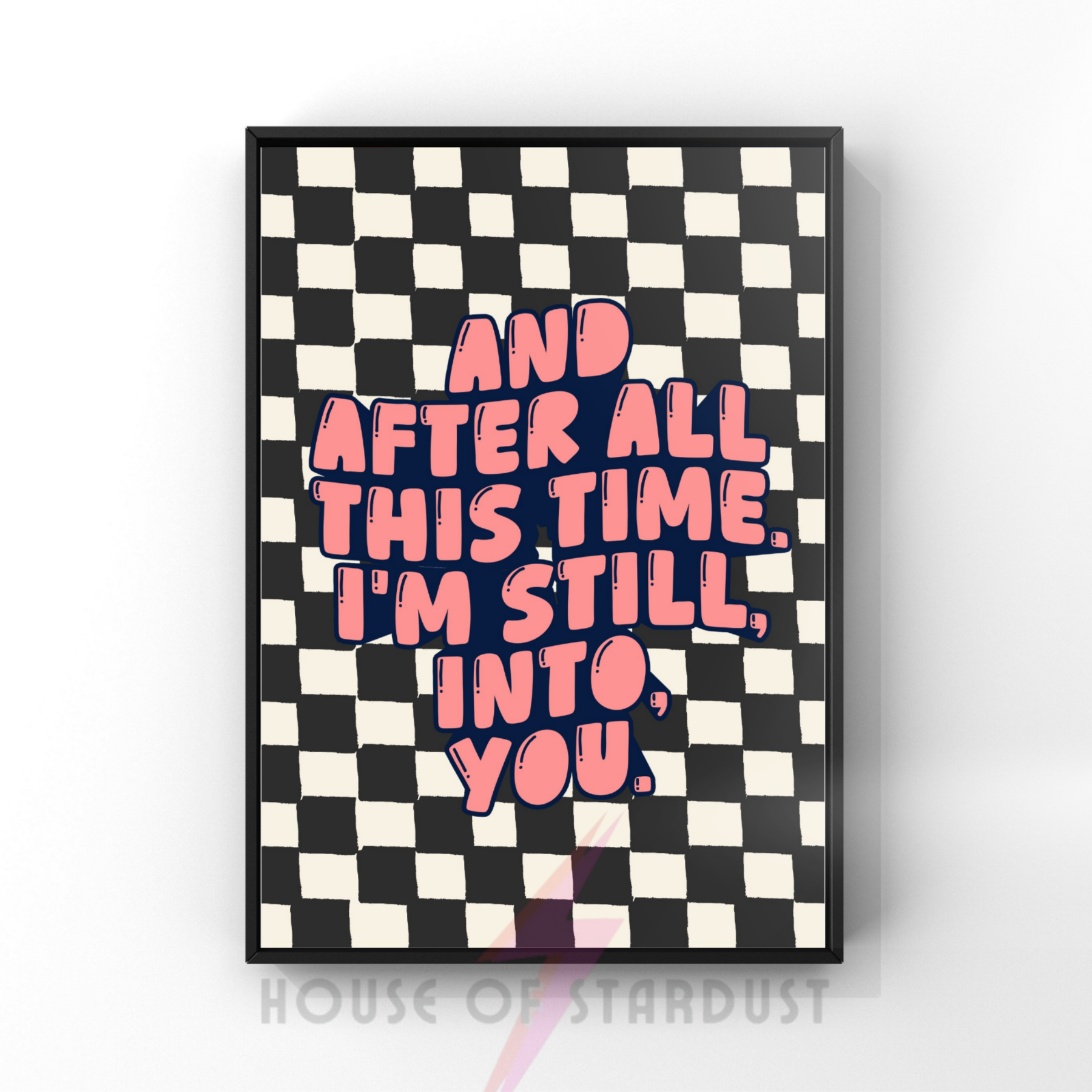 Still into you | Paramore Inspired emo Music Print