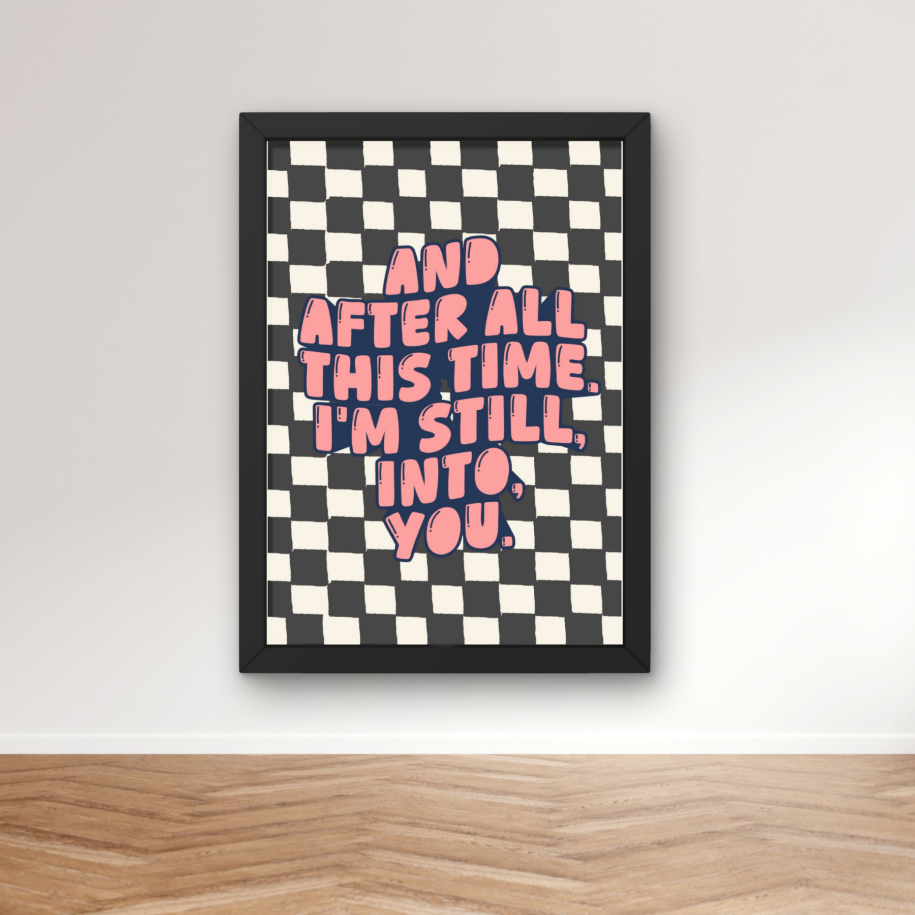 Still into you | Paramore Inspired emo Music Print