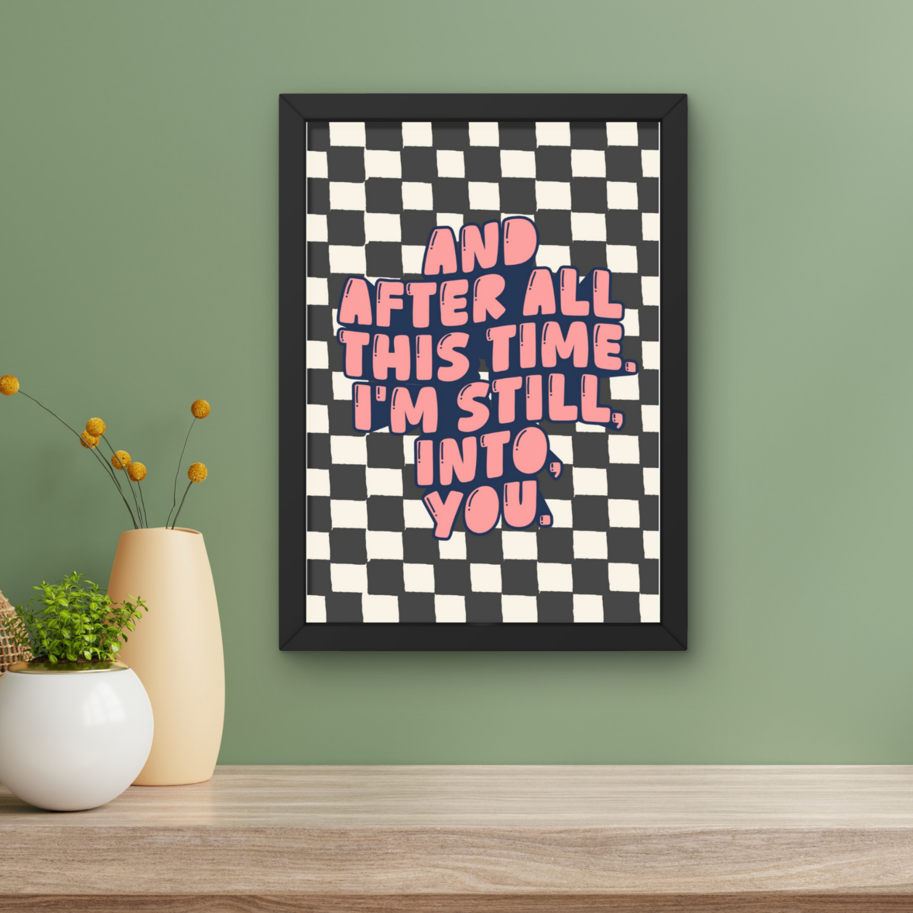 Still into you | Paramore Inspired emo Music Print