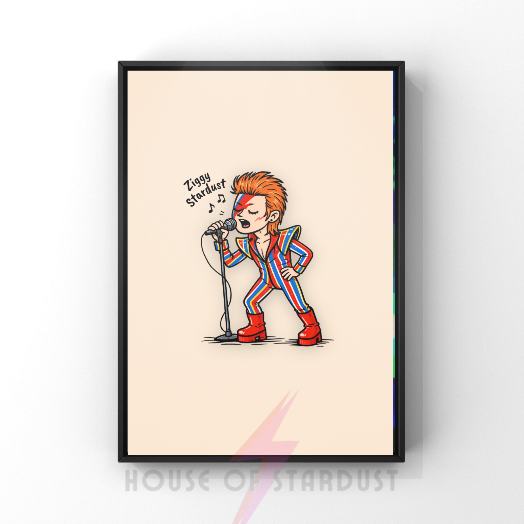 Ziggy doodle | 80's indie print