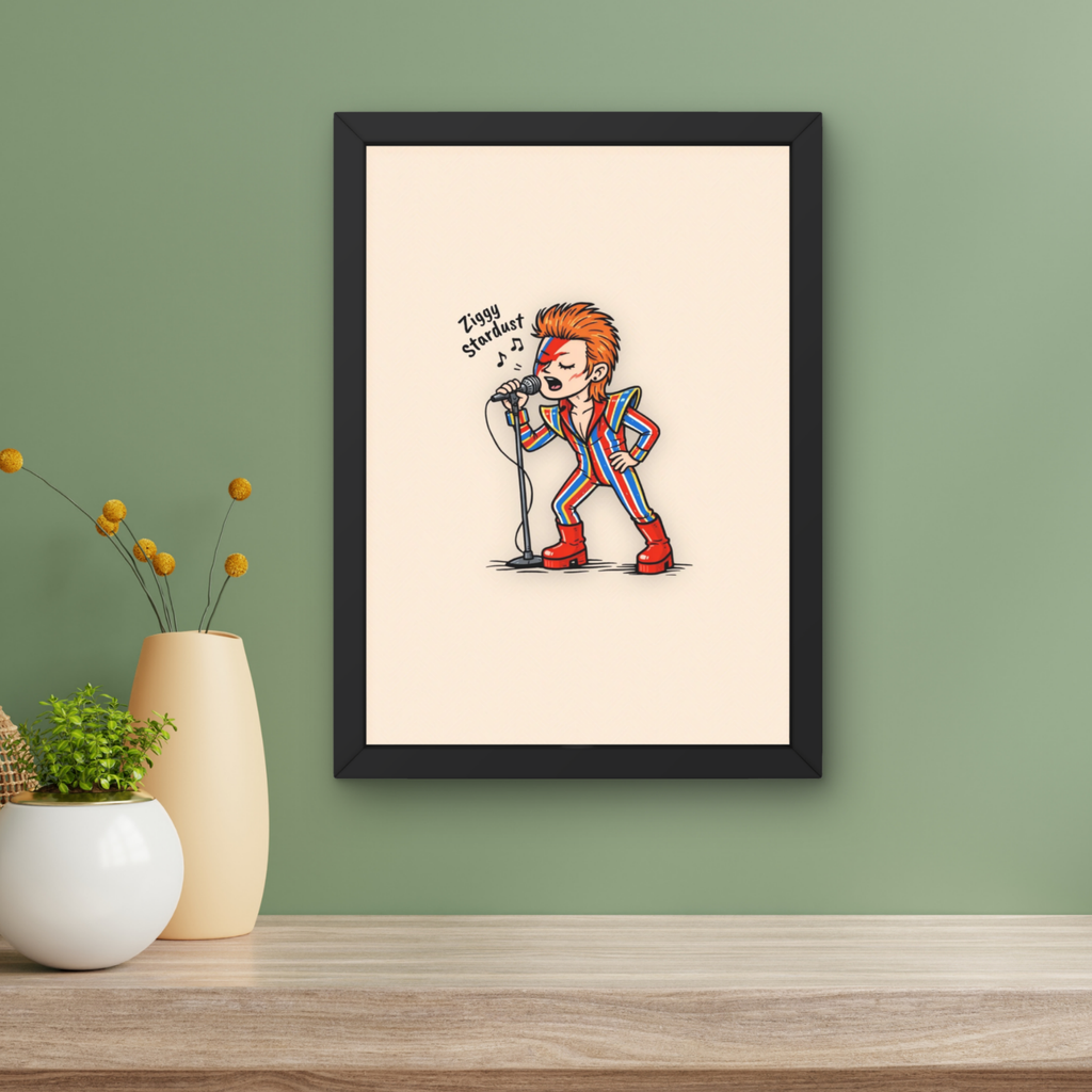 Ziggy doodle | 80's indie print