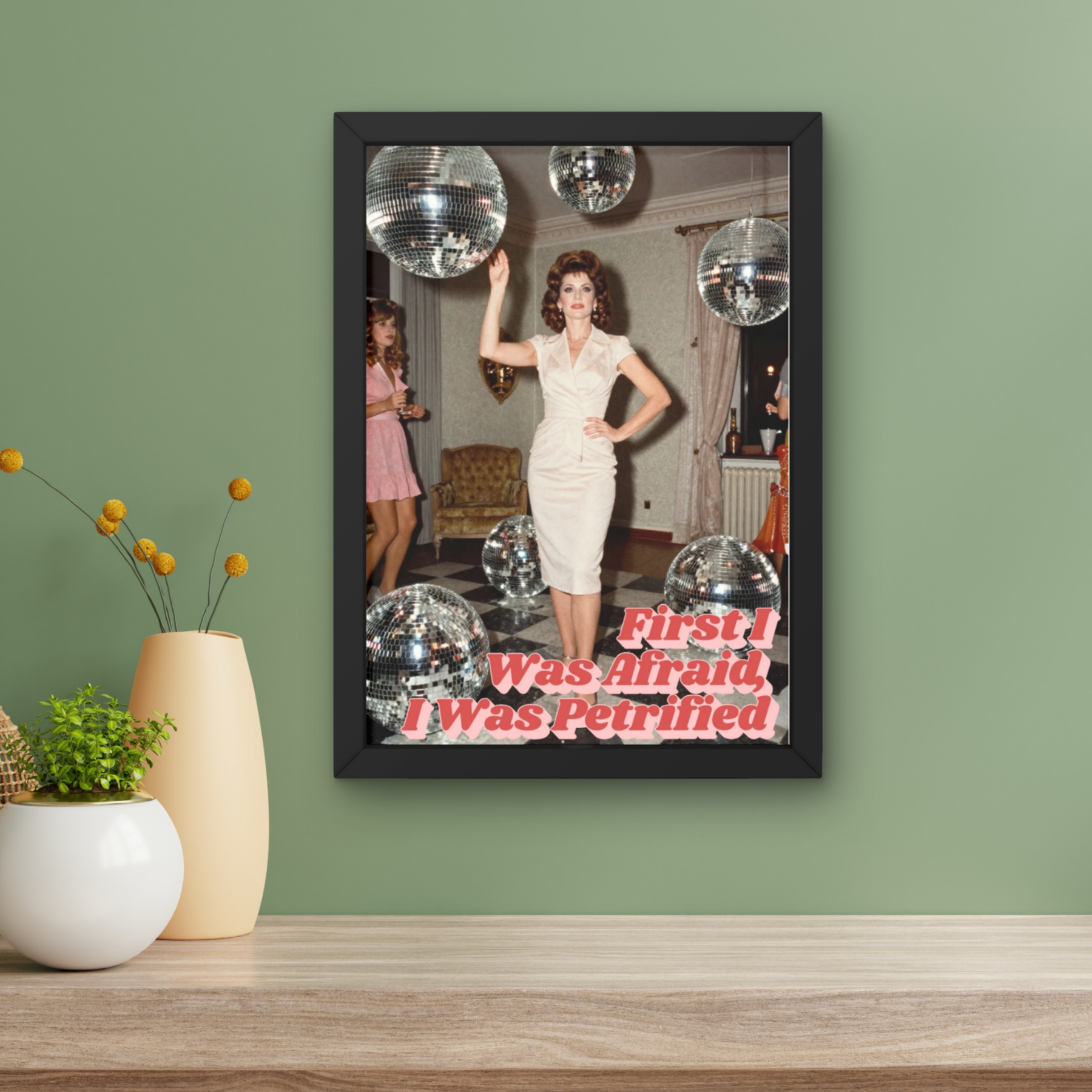 I will survive | Disco Inspired Retro Music Print