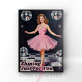 mirrorball |  disco housewife music Print