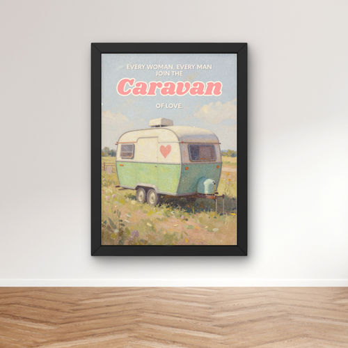Caravan of Love | Retro Music Print
