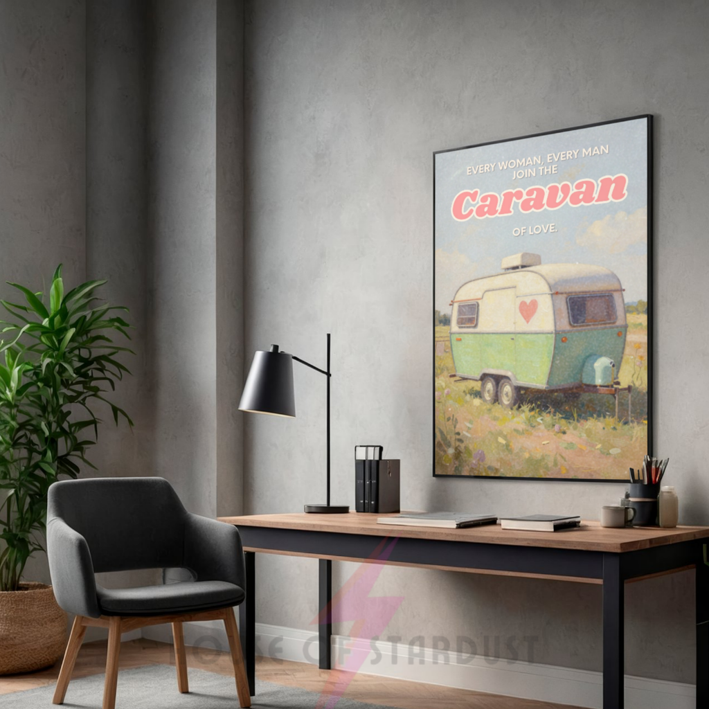 Caravan of Love | Retro Music Print