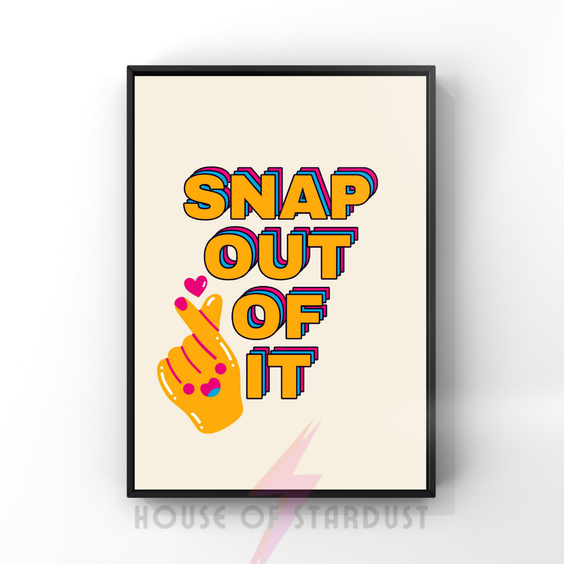 Snap out of it | arctic monkeys Inspired Music Print