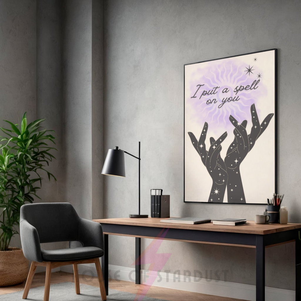 spell on you | celestial spell art print
