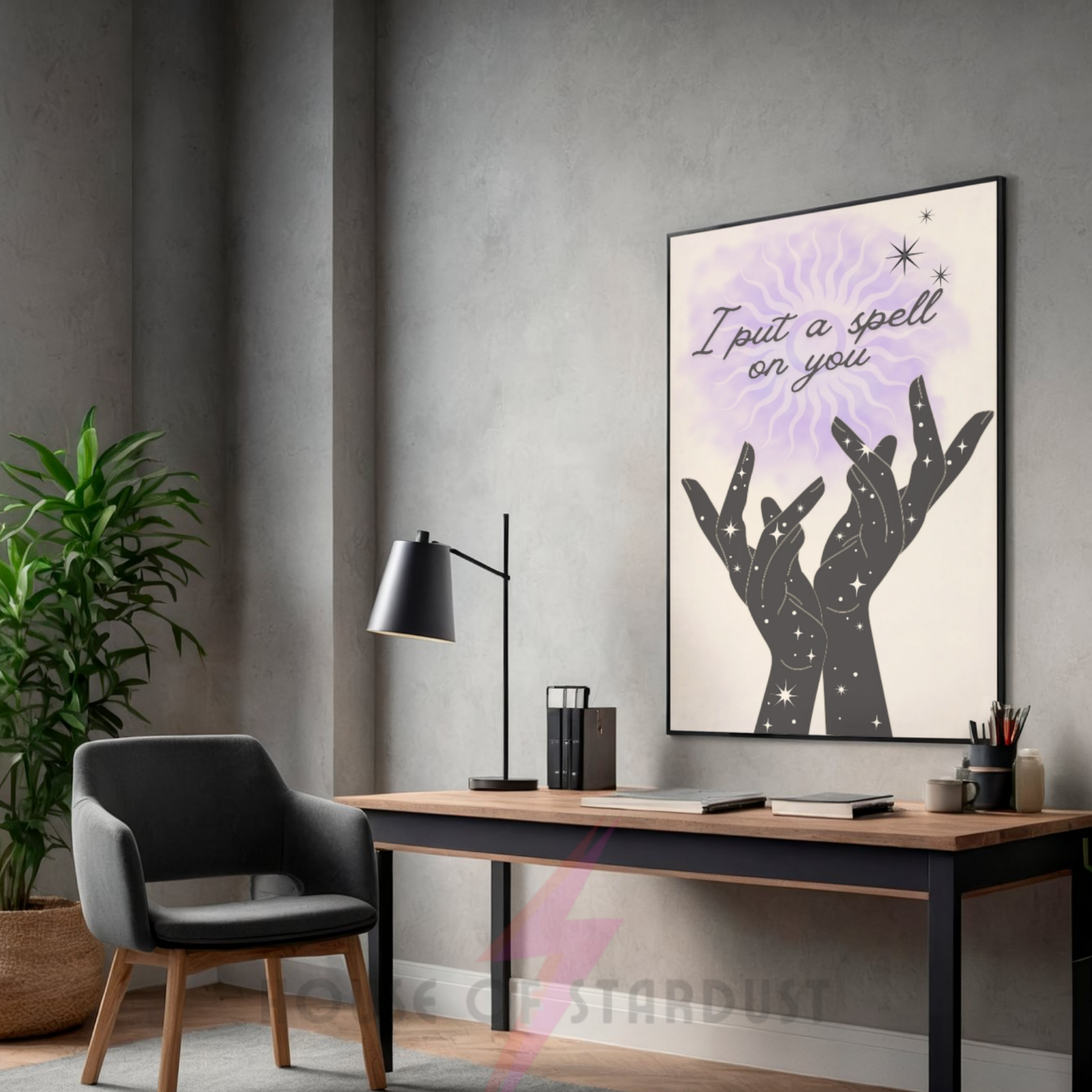 spell on you | celestial spell art print