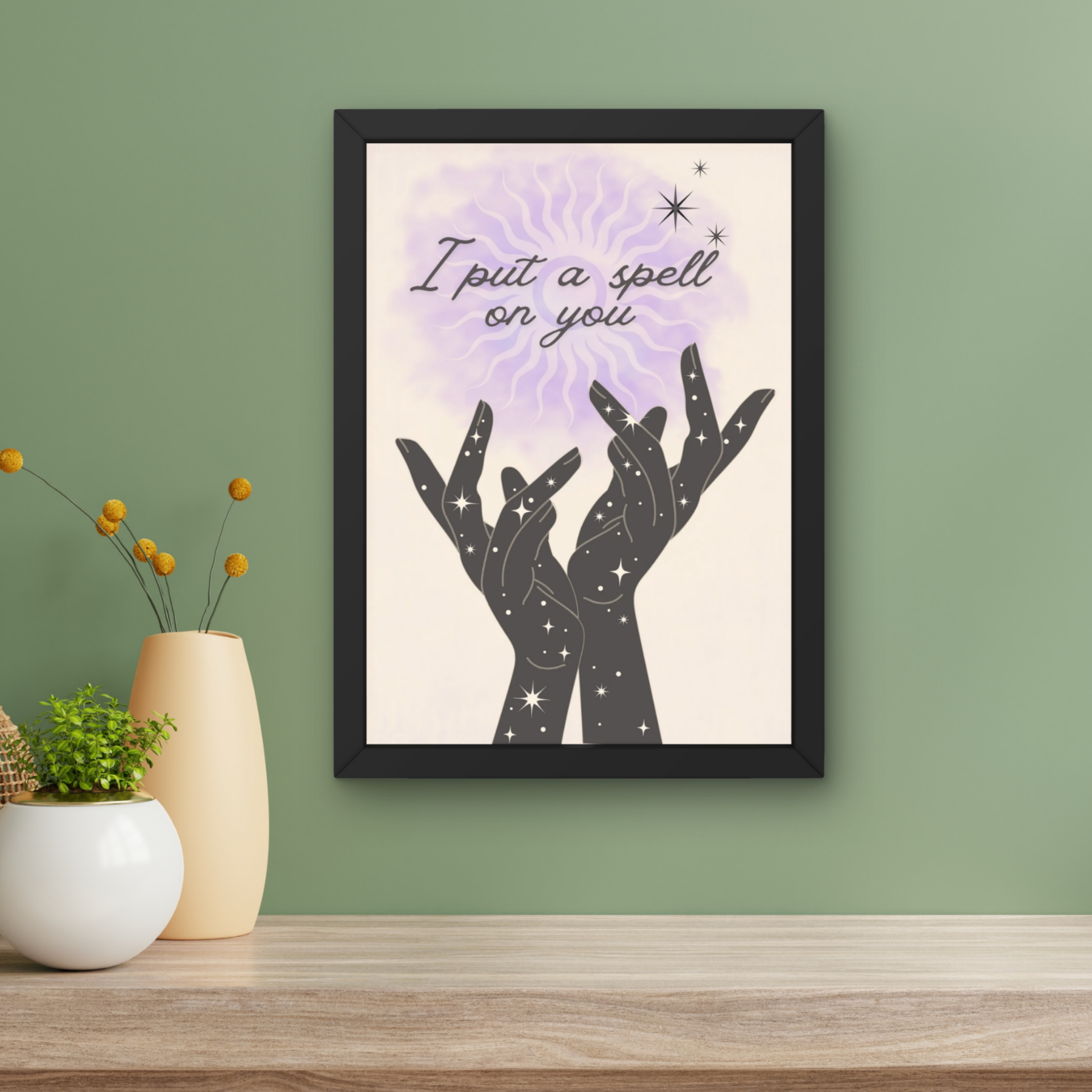 spell on you | celestial spell art print