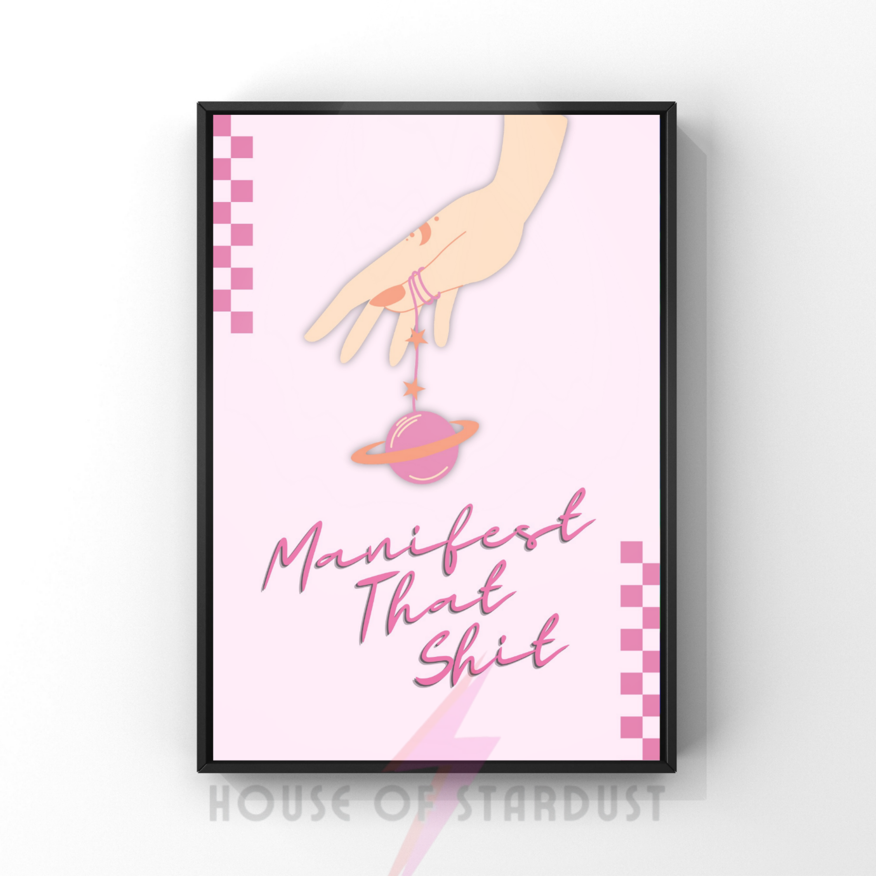 manifest that shit | celestial art print