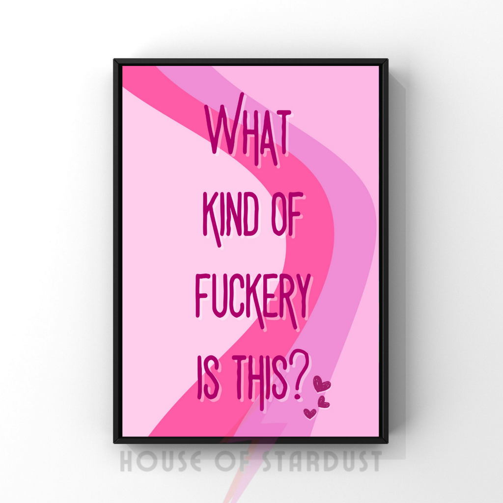 Fuckery | indie art print