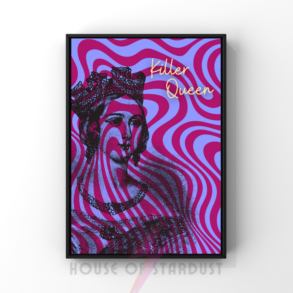killer queen | music pop art print