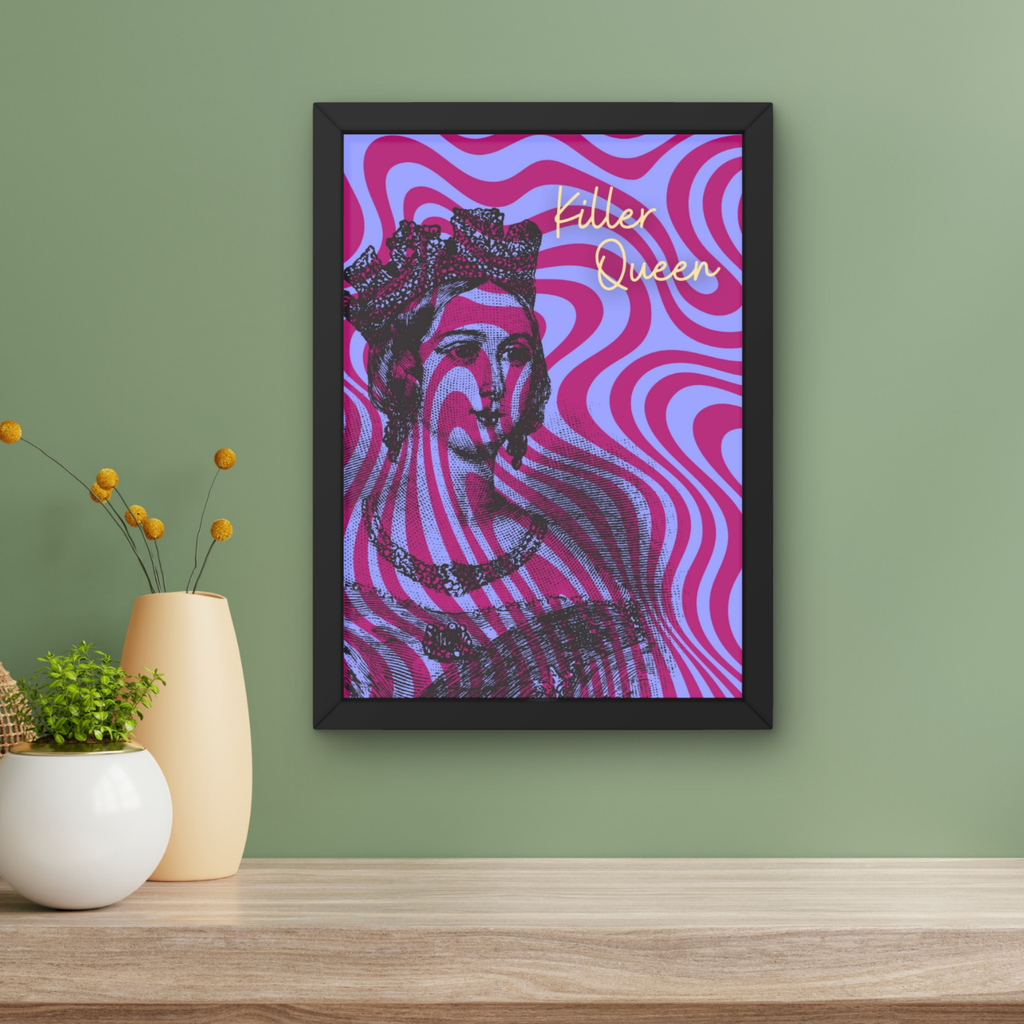 killer queen | music pop art print