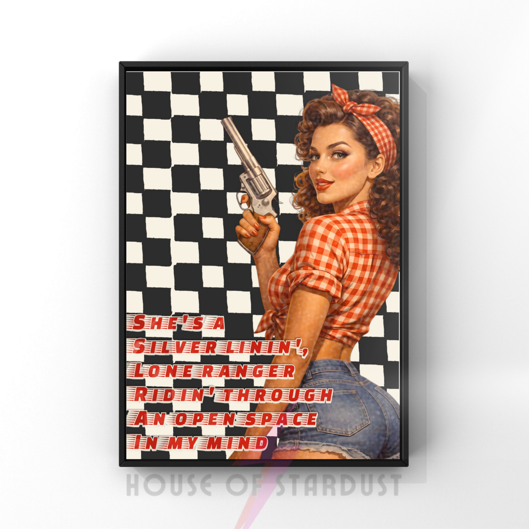 Arabella | Arctic Monkeys Inspired Music Print