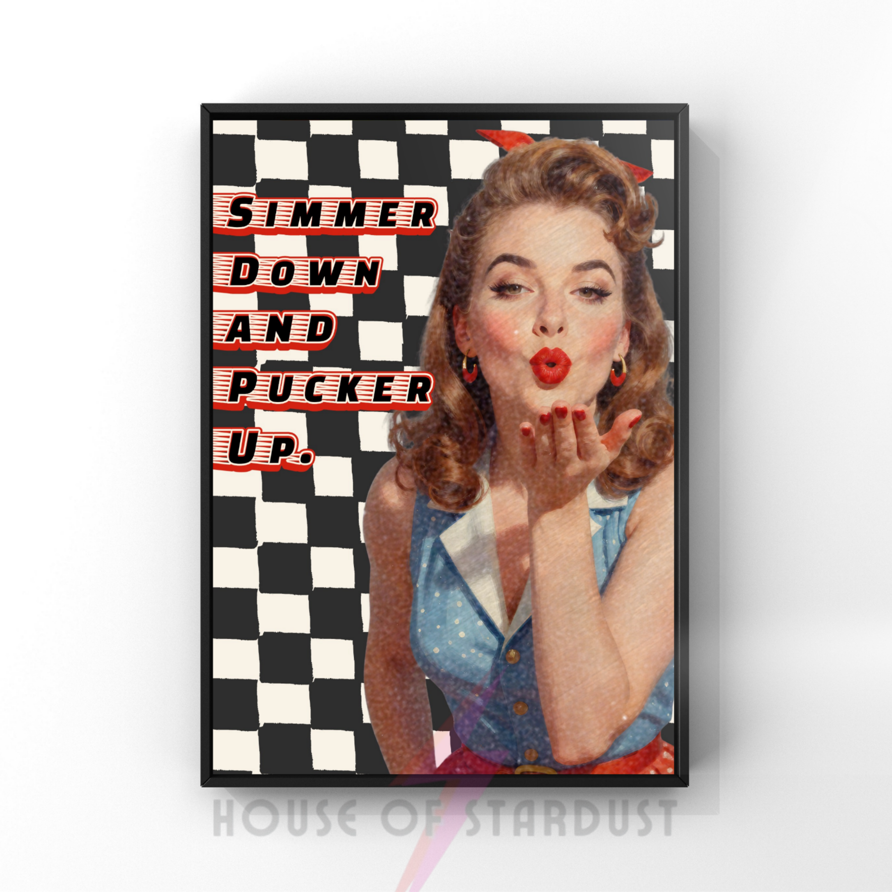 Simmer Down and Pucker Up | indie Music Print