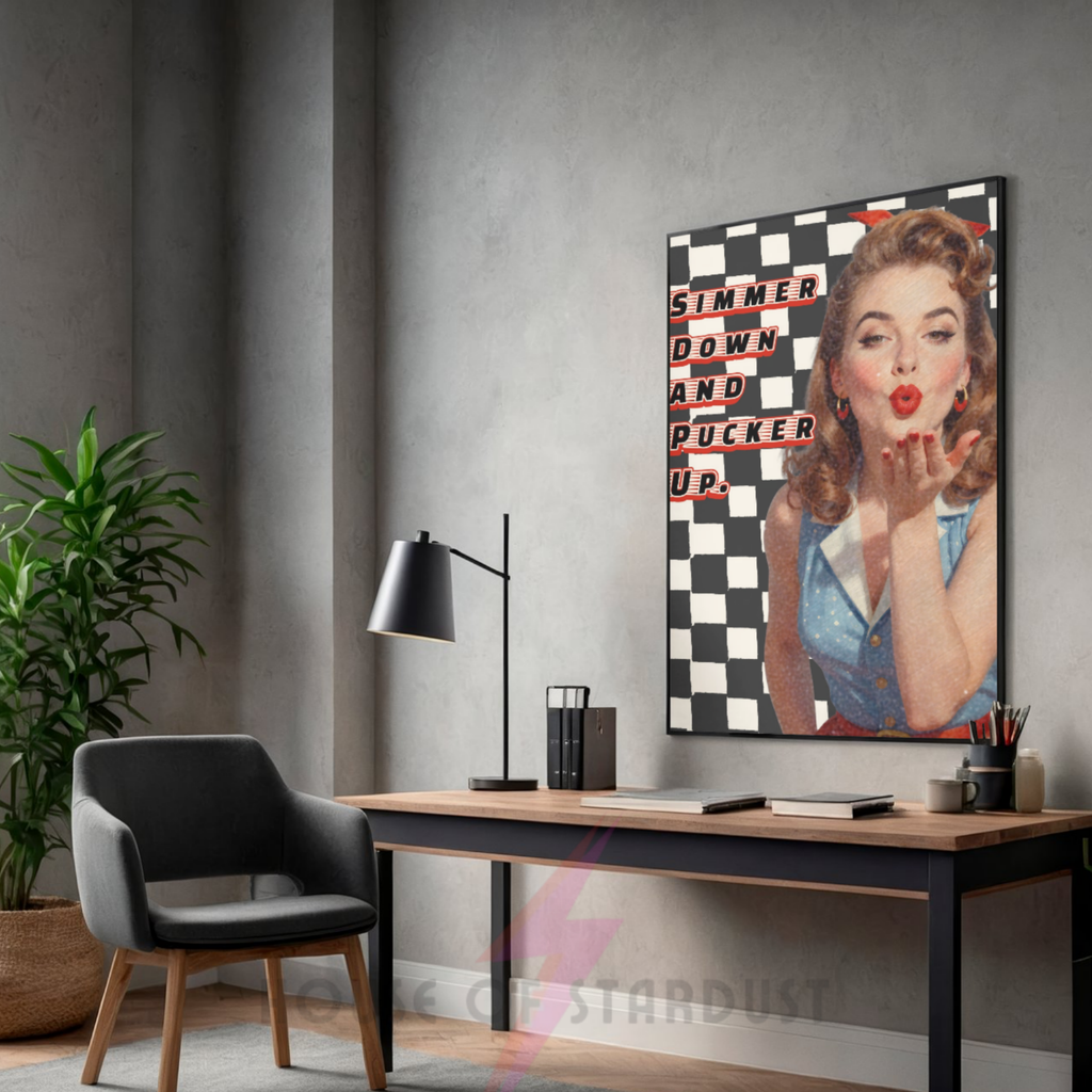 Simmer Down and Pucker Up | indie Music Print