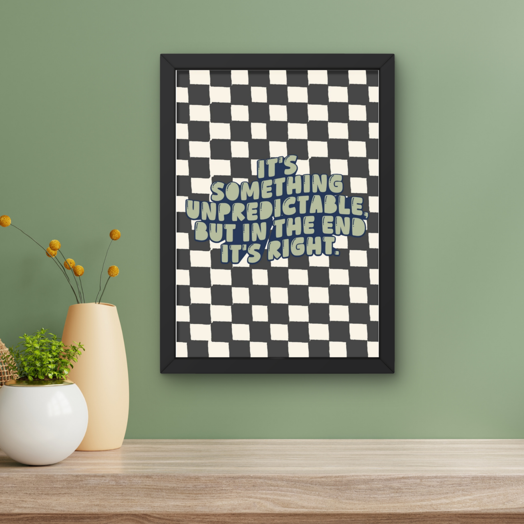 time of your life | green day emo Inspired Music Print
