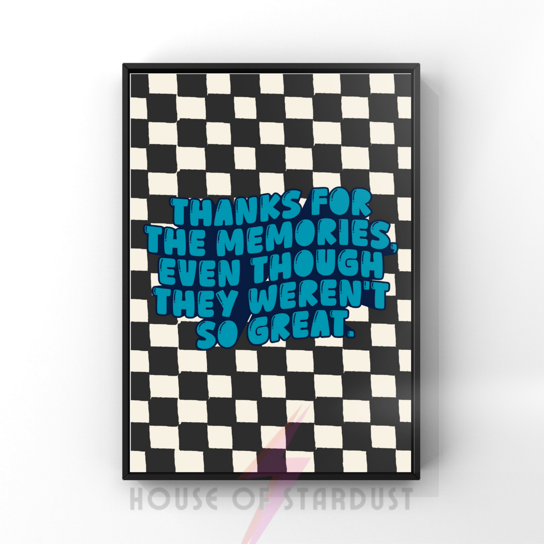 Thanks for the memories | Fall out boy Inspired emo Music Print